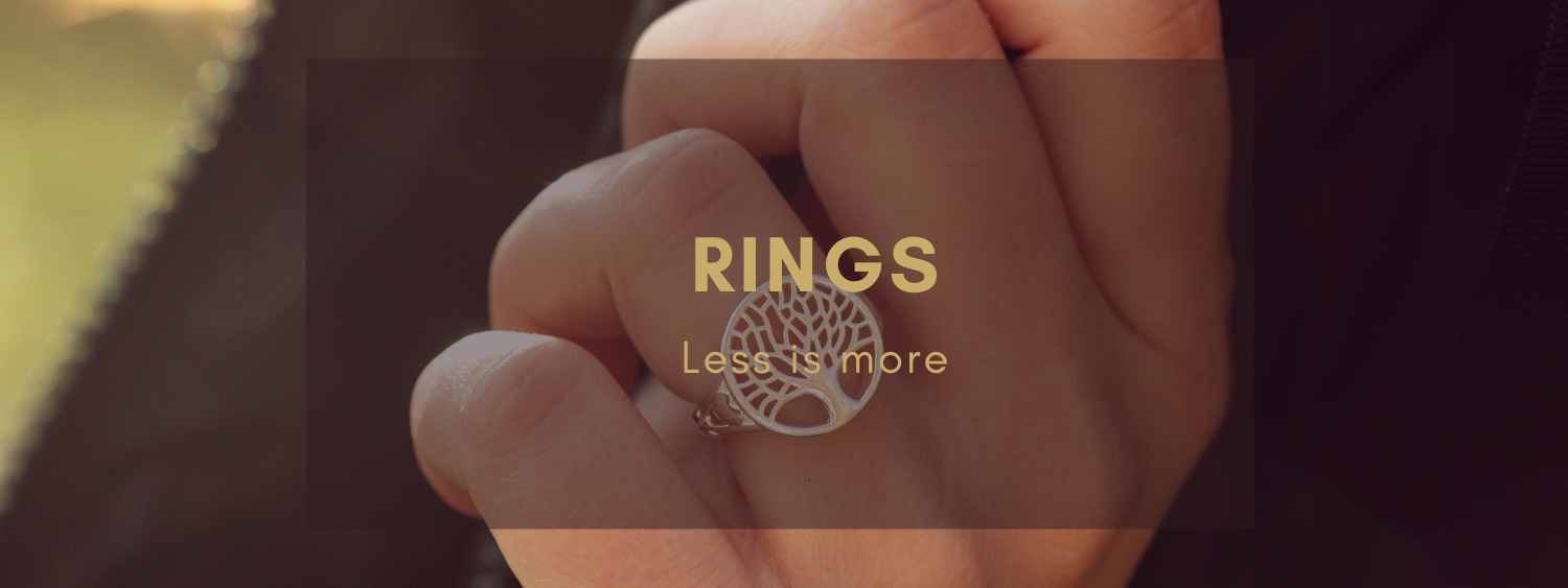 Rings-Less is more