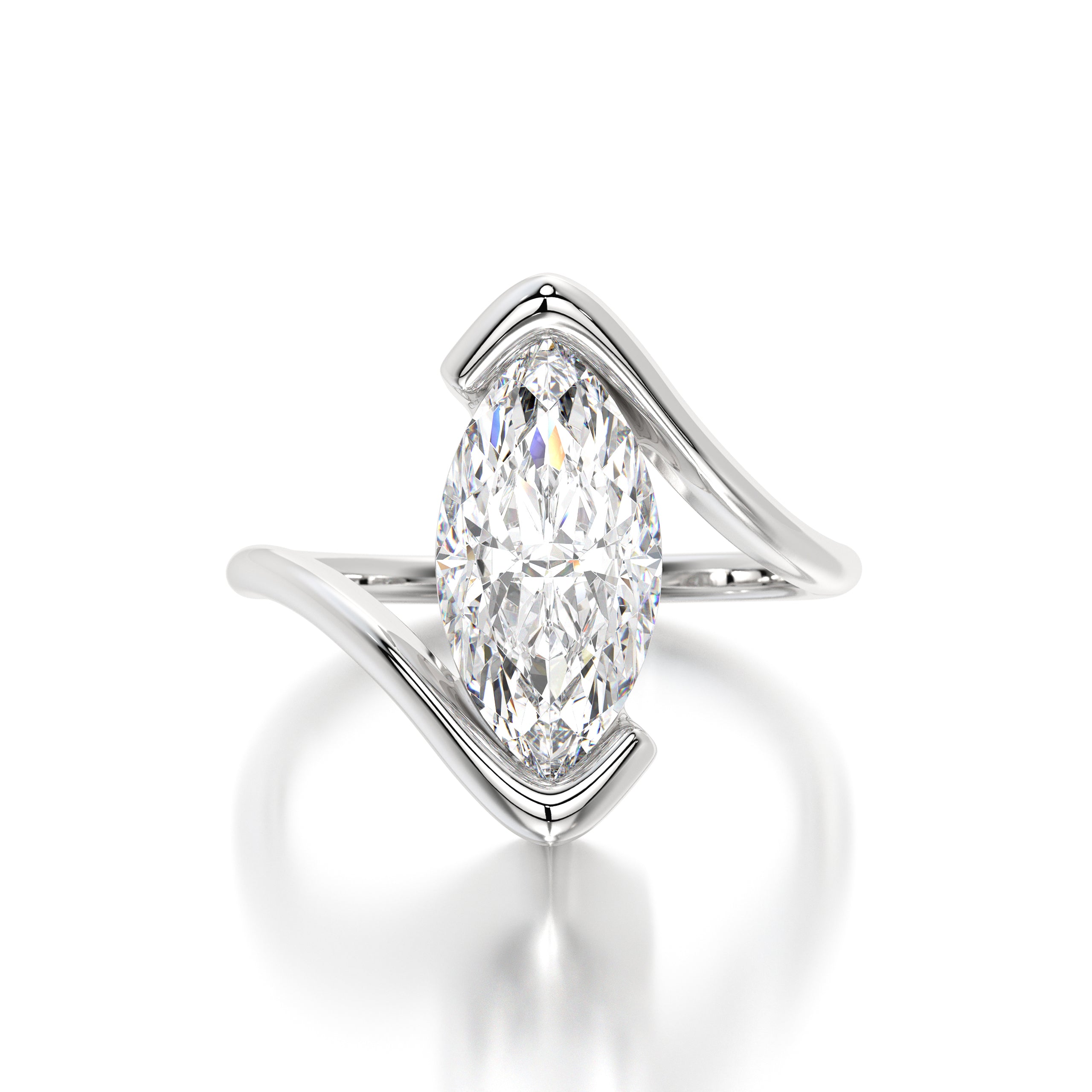 Solara Lab Diamond Ring - 3 Carats
