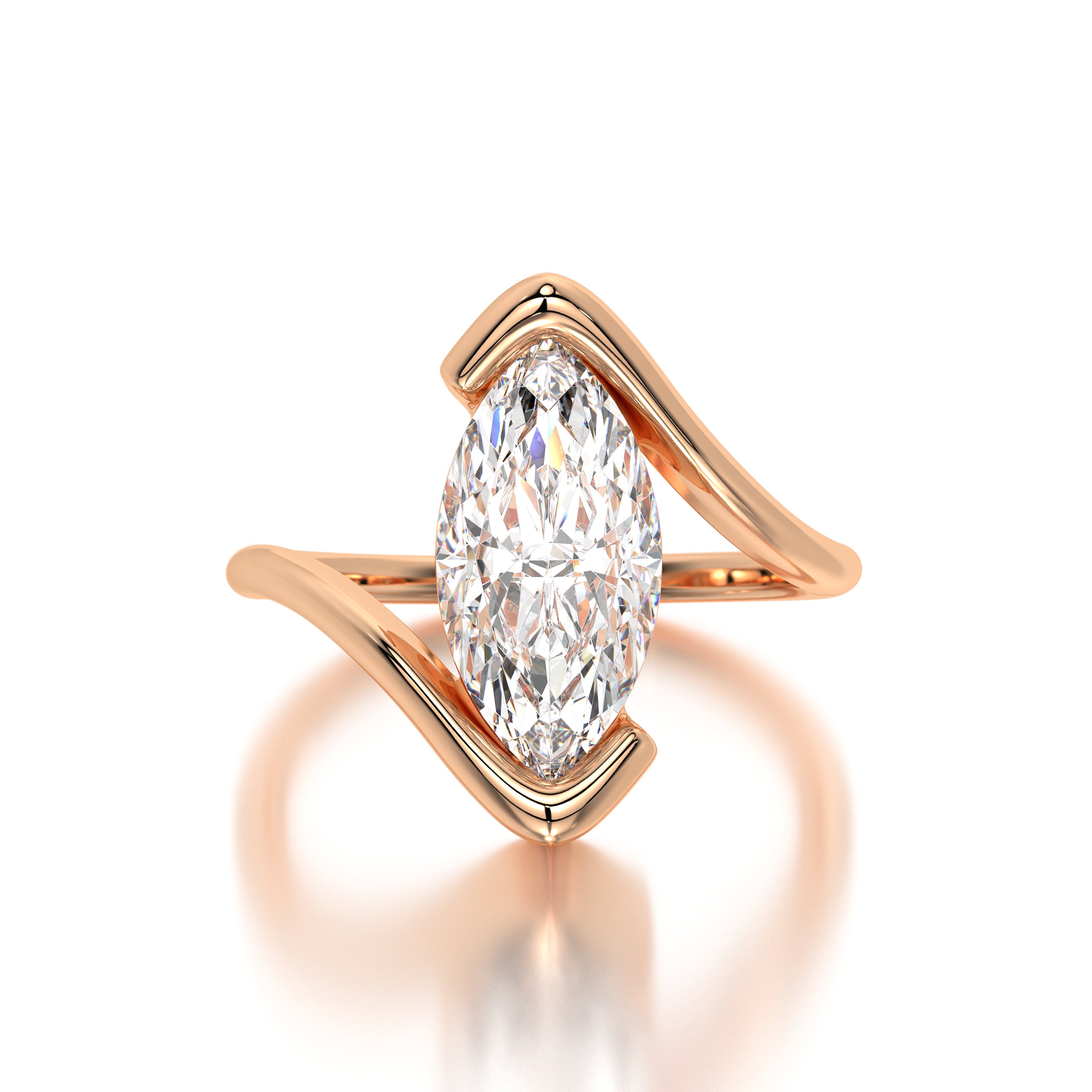 Solara Lab Diamond Ring - 3 Carats