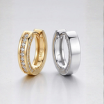 Apex Diamond Hoop – 14K Gold - Adrisya