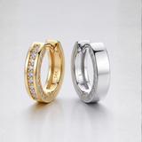 Apex Diamond Hoop – 14K Gold - Adrisya