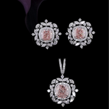Pink Cushion Glam Set