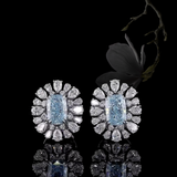 Blue Starburst Studs
