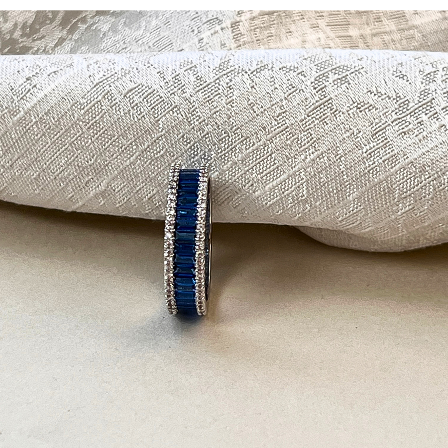 Blue Brilliance Illusion - Adrisya - Finger Ring