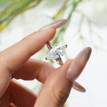 Veya Lab Diamond Ring - 3.5 Carats - Adrisya