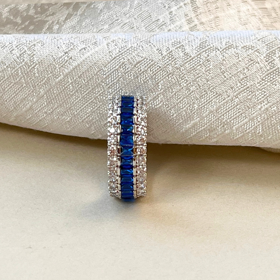 Blue Elegant Band - Adrisya - Finger Ring