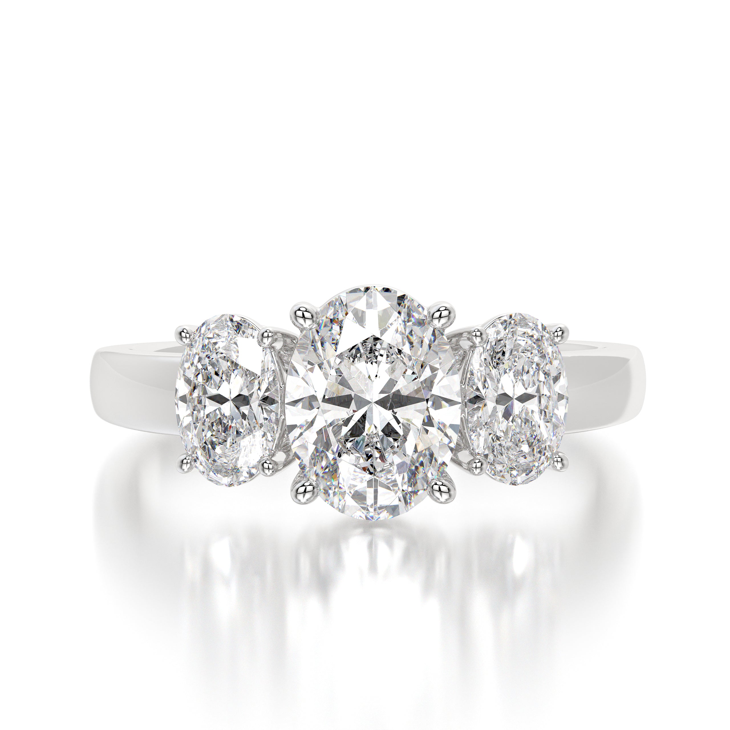Tria Lab Diamond Ring - 3.2 Carats