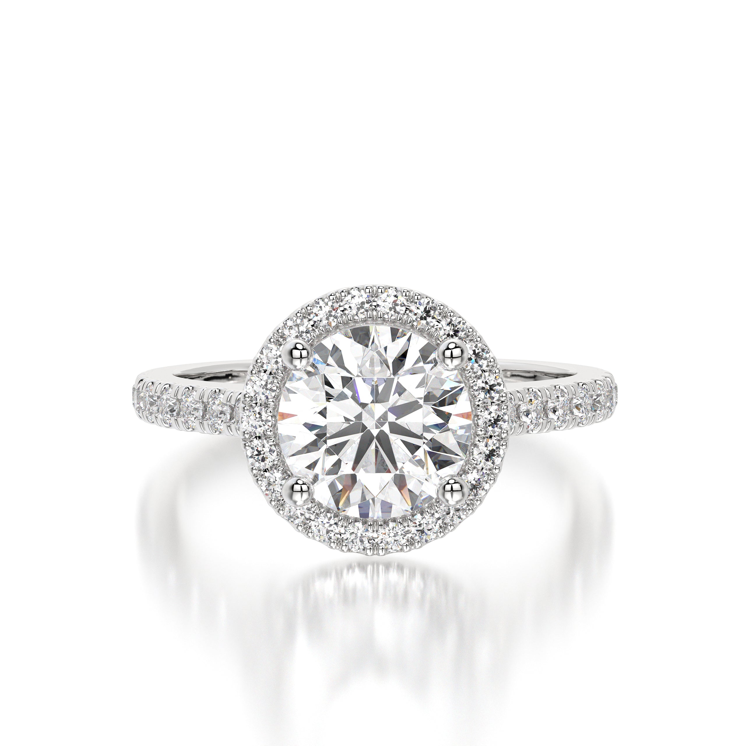 Inara Band Diamond Ring - 2 Carats