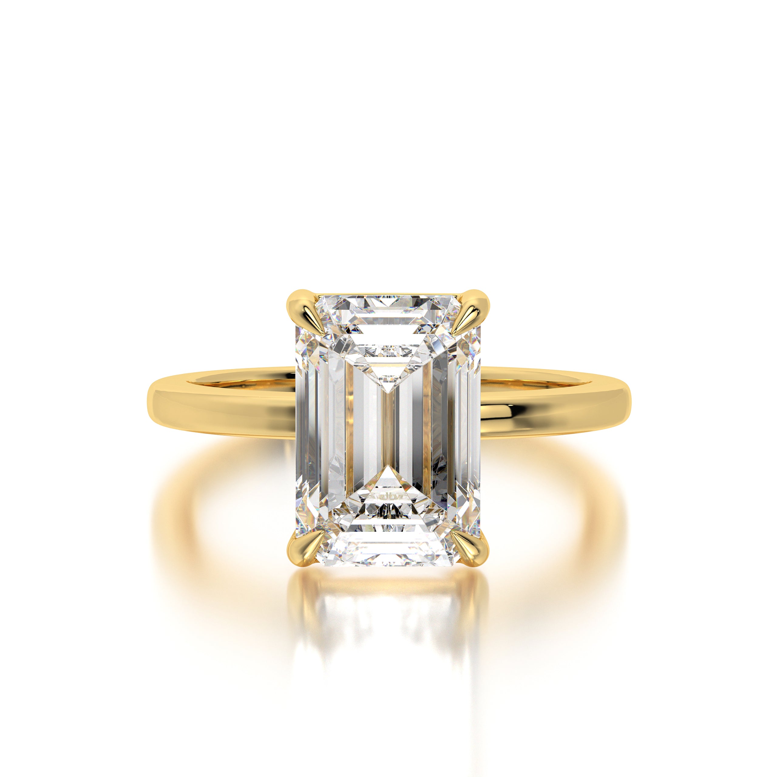 Amora Solitaire Lab Diamond Ring - 2 Carat