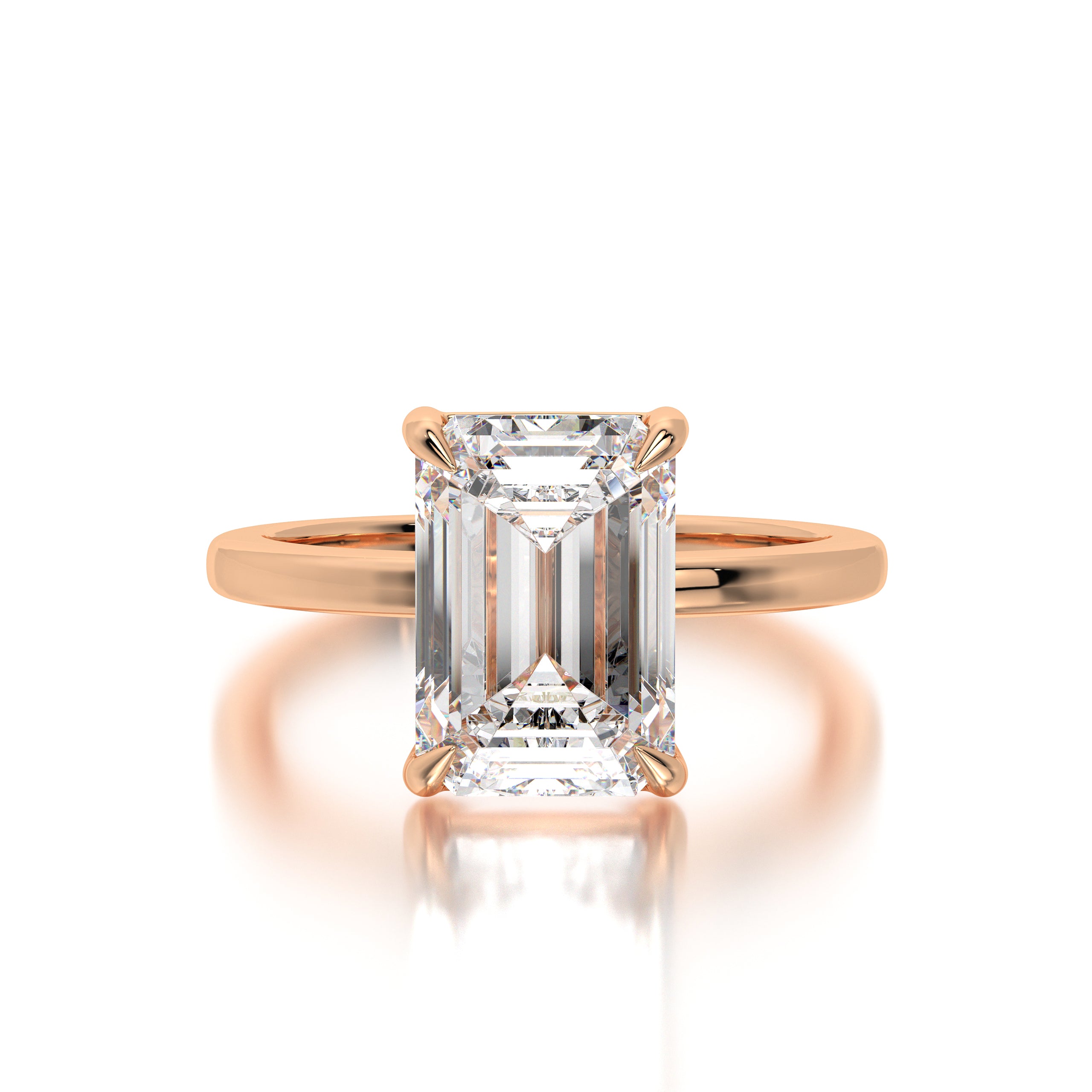 Amora Solitaire Lab Diamond Ring - 2 Carat