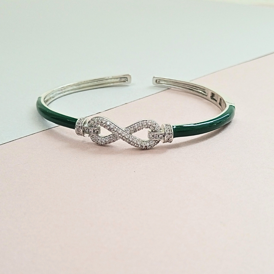 Emerald Luxe Bangle