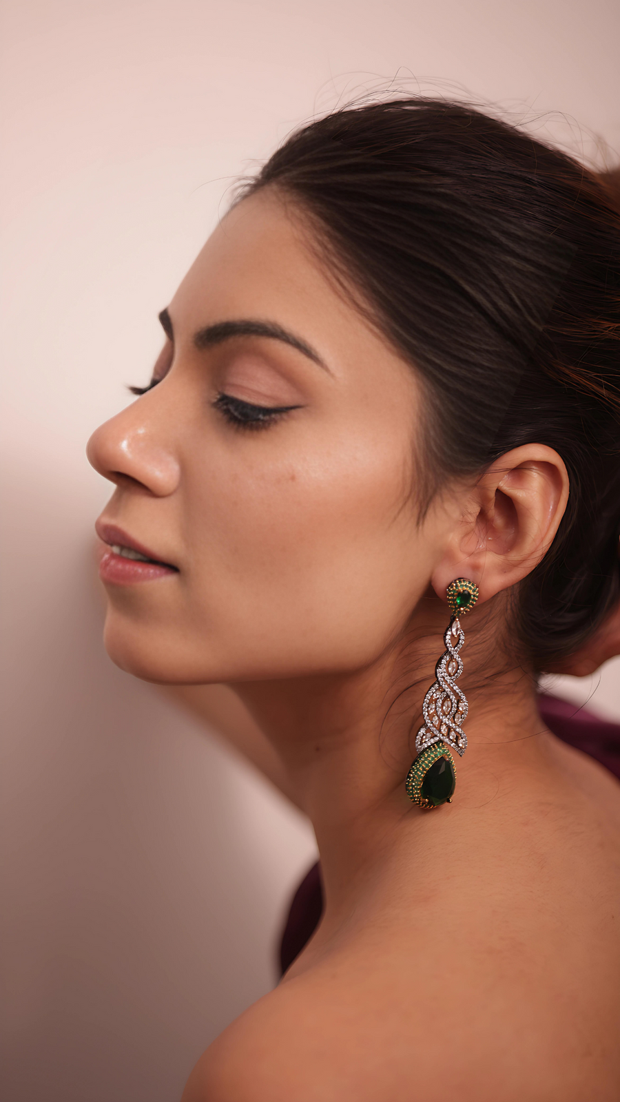 Enchanting Emerald Earrings