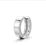 Apex Diamond Hoop – 14K Gold - Adrisya