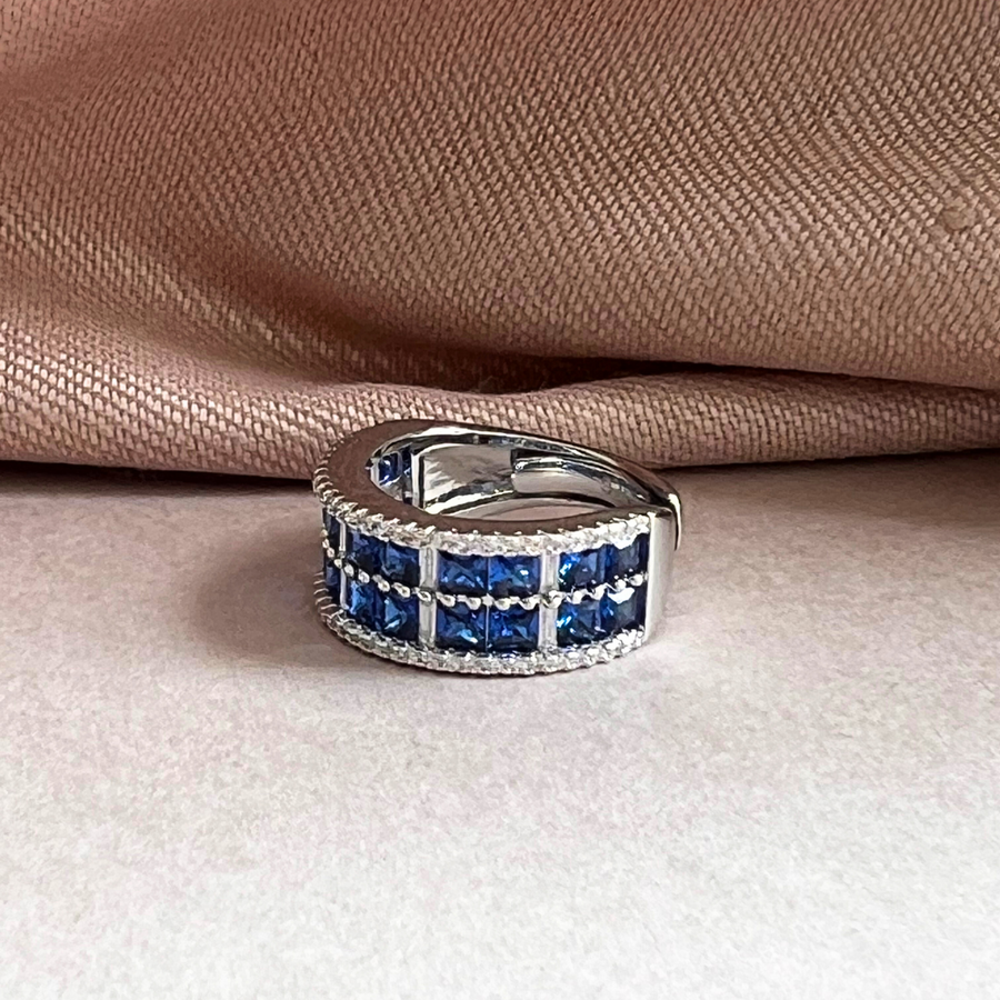 Blue Harmony Circlet: Ring Band - Adrisya - Finger Ring