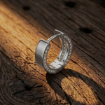 Apex Diamond Hoop – 14K Gold - Adrisya