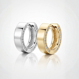 Apex Diamond Hoop – 14K Gold - Adrisya