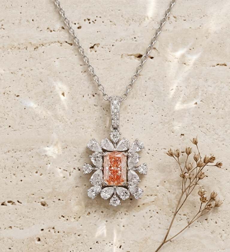 Chroma Rose Lumière Pendant