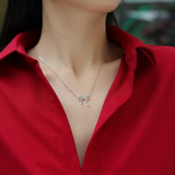 Bow Knot Pendant Necklace