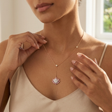 Lotus No. 04 — Blush Pendant