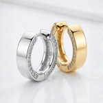 Apex Diamond Hoop – 14K Gold - Adrisya