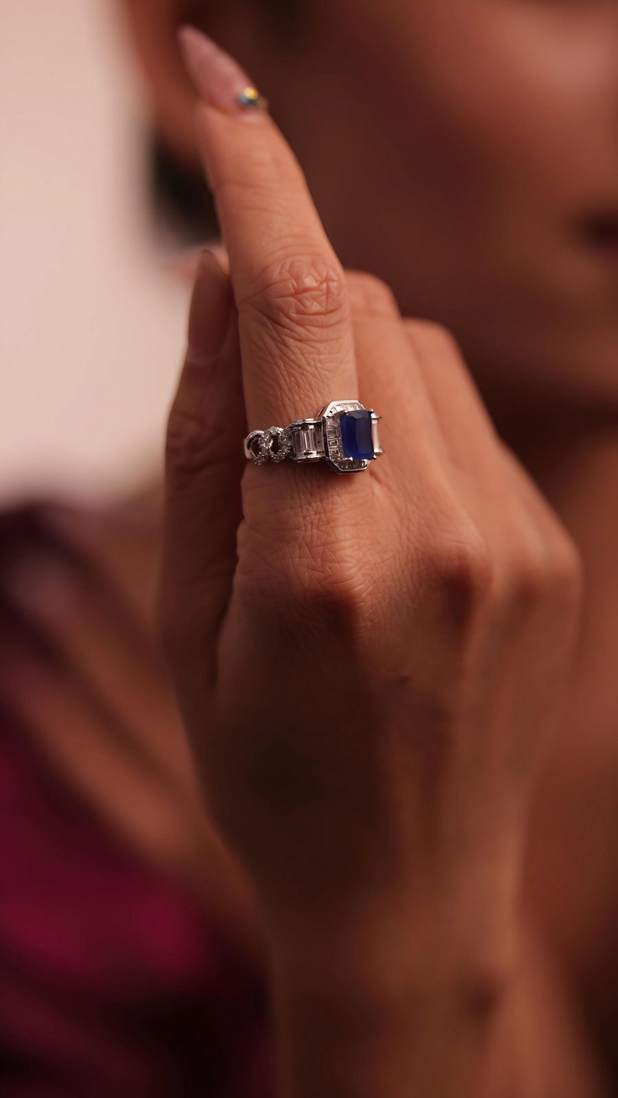 Blue Fusion Ring