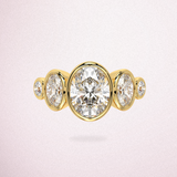 Trilogy Lab Diamond Band - 2.5 Carats