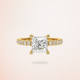 Samara Lab Diamond Ring - 3 Carat