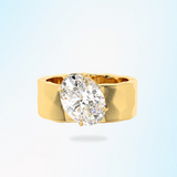 Layali Solitaire Ring - 4 Carat