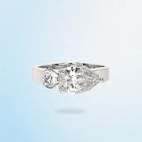 Aaliya Lab Diamond Ring - 3.25 Carat