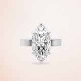 Veya Lab Diamond Ring - 3.5 Carats