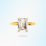 Amora Solitaire Lab Diamond Ring - 2 Carat