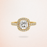 Nura Band Lab Diamond Ring - 2 Carat