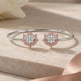 Lotus No. 04 — Pastel Pink Bangle