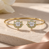 Lotus No. 04 — Pastel Pink Bangle