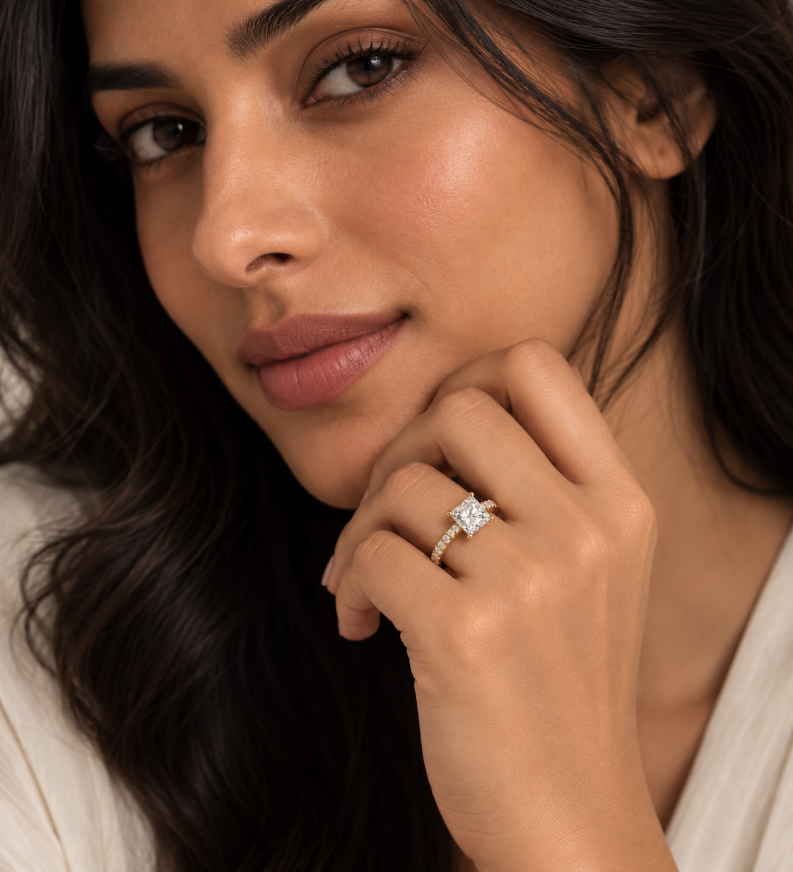 Samara Lab Diamond Ring - 3 Carat