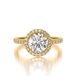 Inara Band Diamond Ring - 2 Carats - Adrisya