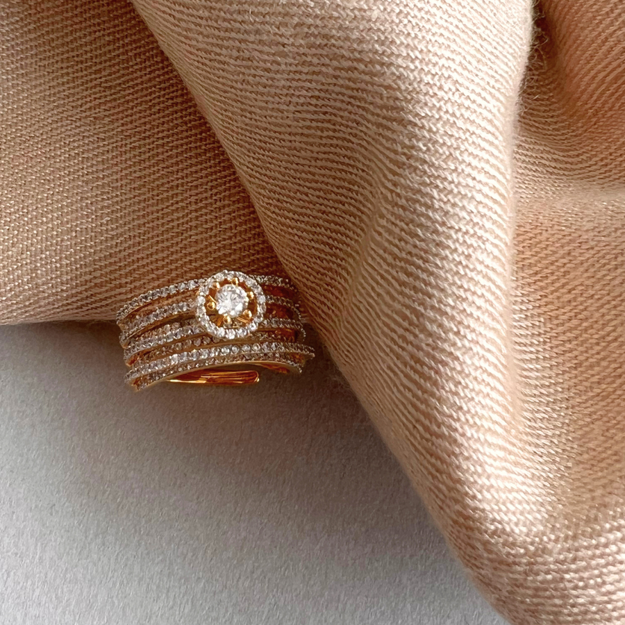 Elegance in Simplicity Ring - Adrisya - Finger Ring