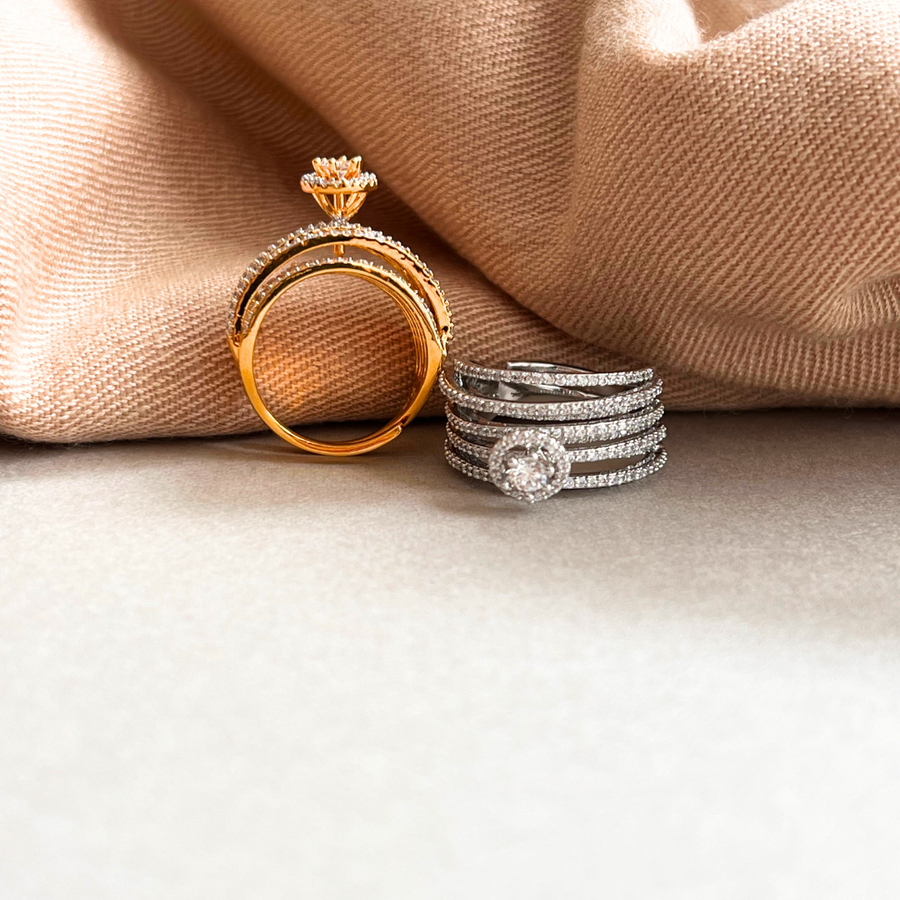 Elegance in Simplicity Ring - Adrisya - Finger Ring