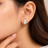 Classic Marquise Lab Diamond Stud Earrings