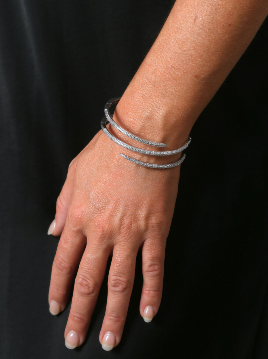 Twisted Elegance: Twine Bracelet - Adrisya - bangles & bracelets