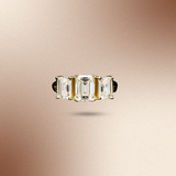 Celeste Moissanite Ring