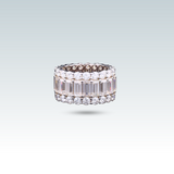 Statement Moissanite Band