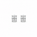 Classic Oval Lab Diamond Stud Earrings