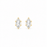 Classic Marquise Lab Diamond Stud Earrings