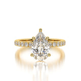 Meher Lab Diamond Ring - 3 Carat - Adrisya
