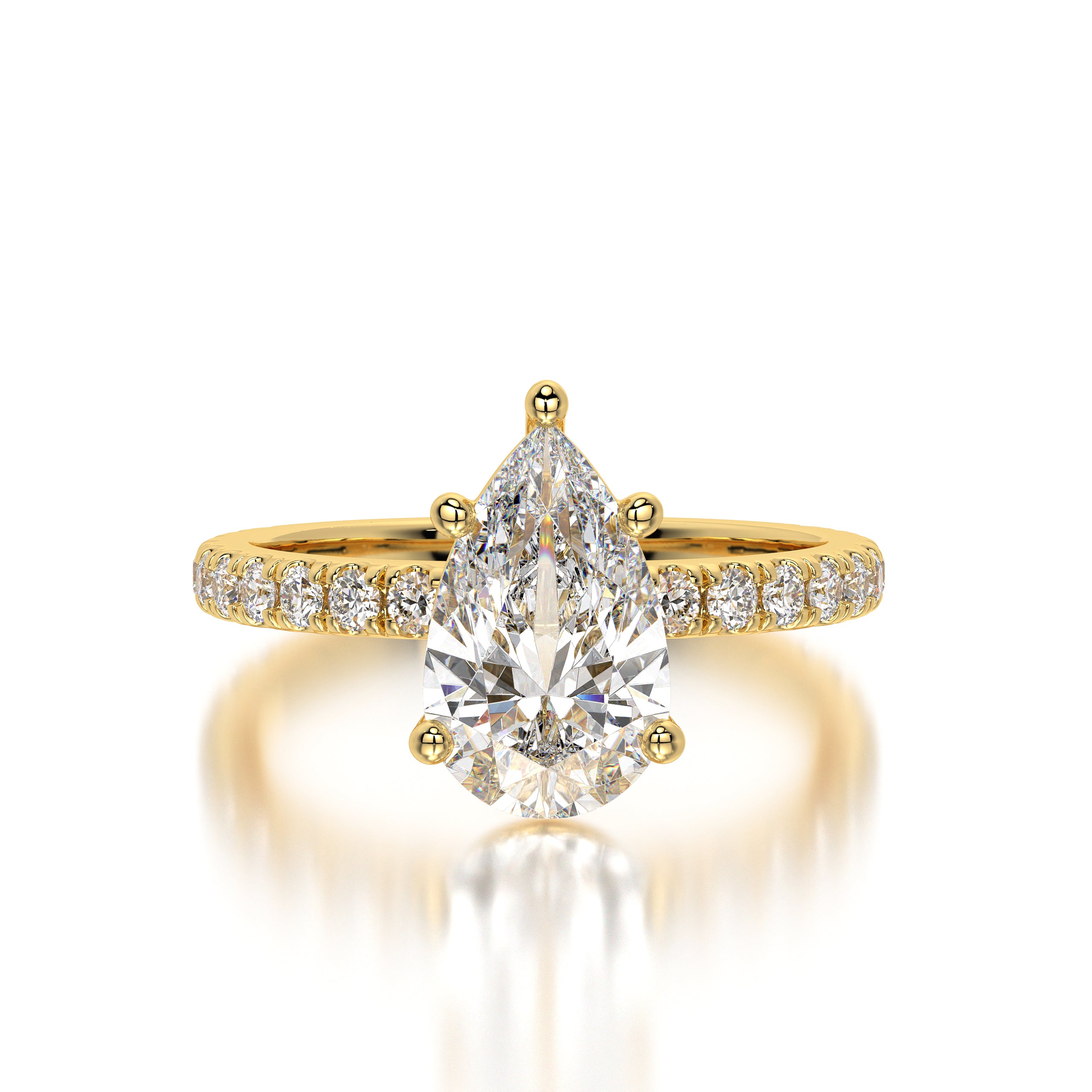 Meher Lab Diamond Ring - 3 Carat - Adrisya