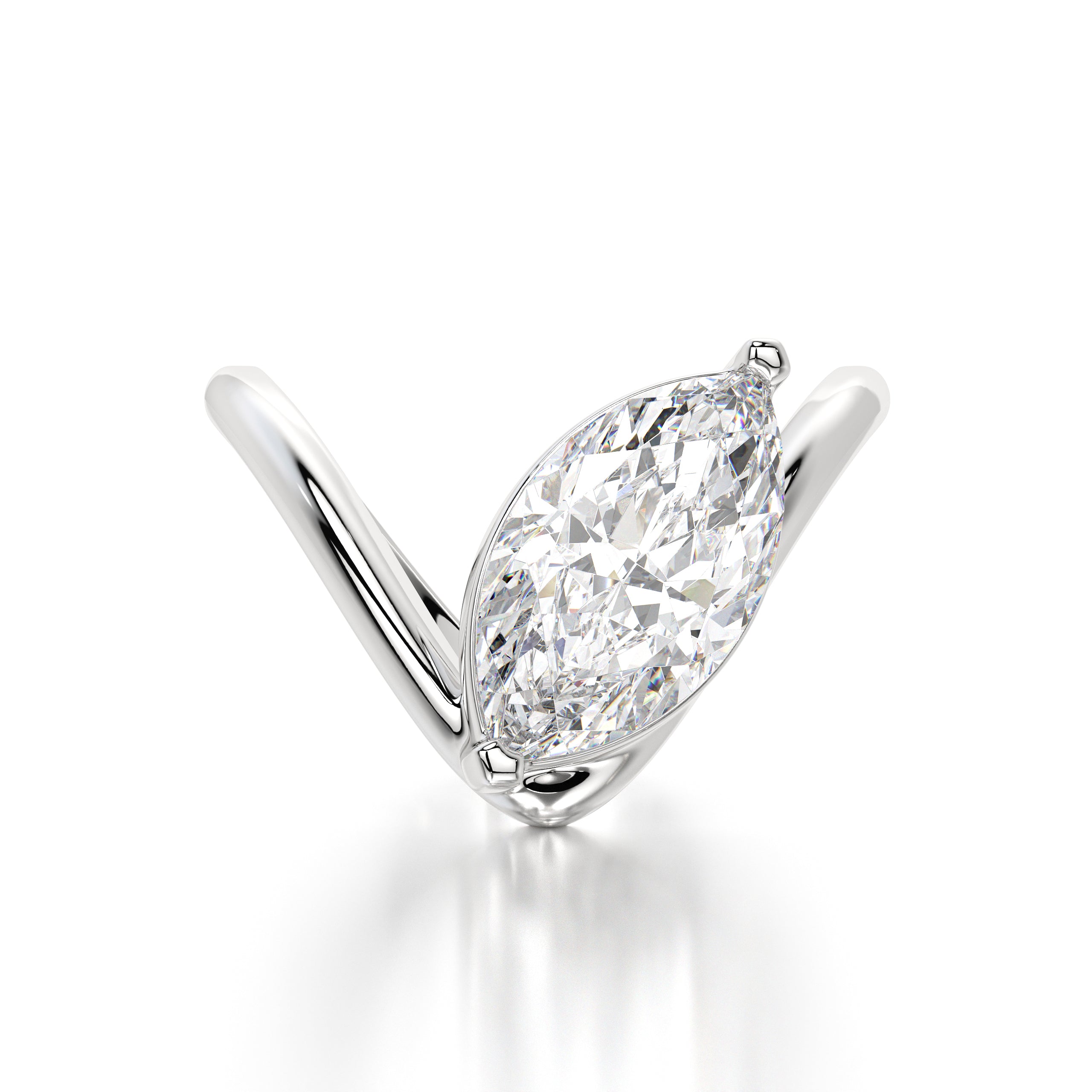 Farasha Lab Diamond Ring - 2.5 Carats