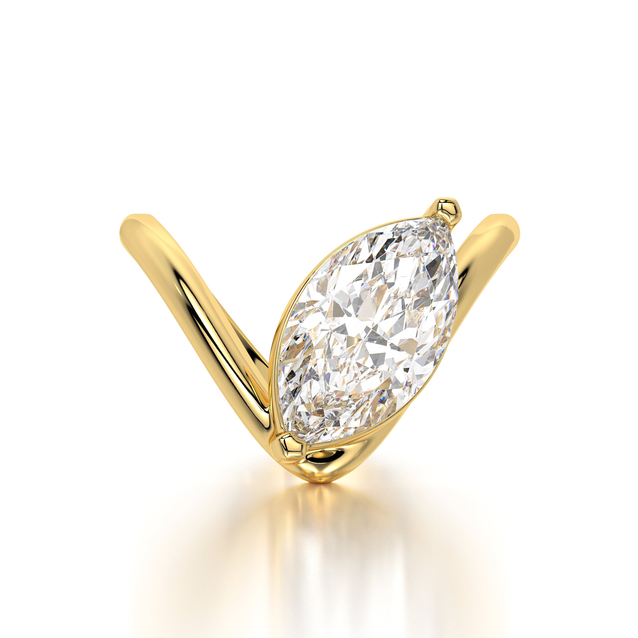 Farasha Lab Diamond Ring - 2.5 Carats