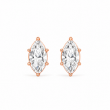 Classic Marquise Lab Diamond Stud Earrings