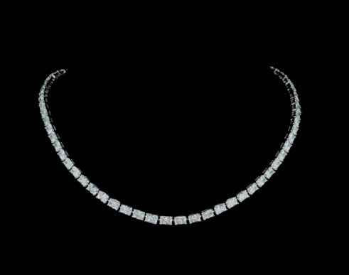 Chroma Radiant Tennis Necklace